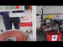 स्वचालित वुड एज बैंडिंग मशीन 0.4 - 3 मिमी मोटाई